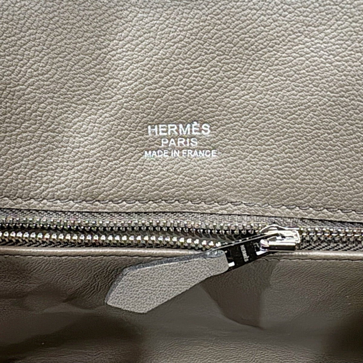 HM Birkin Cargo 25CM Handbag Grey Swift Canvas