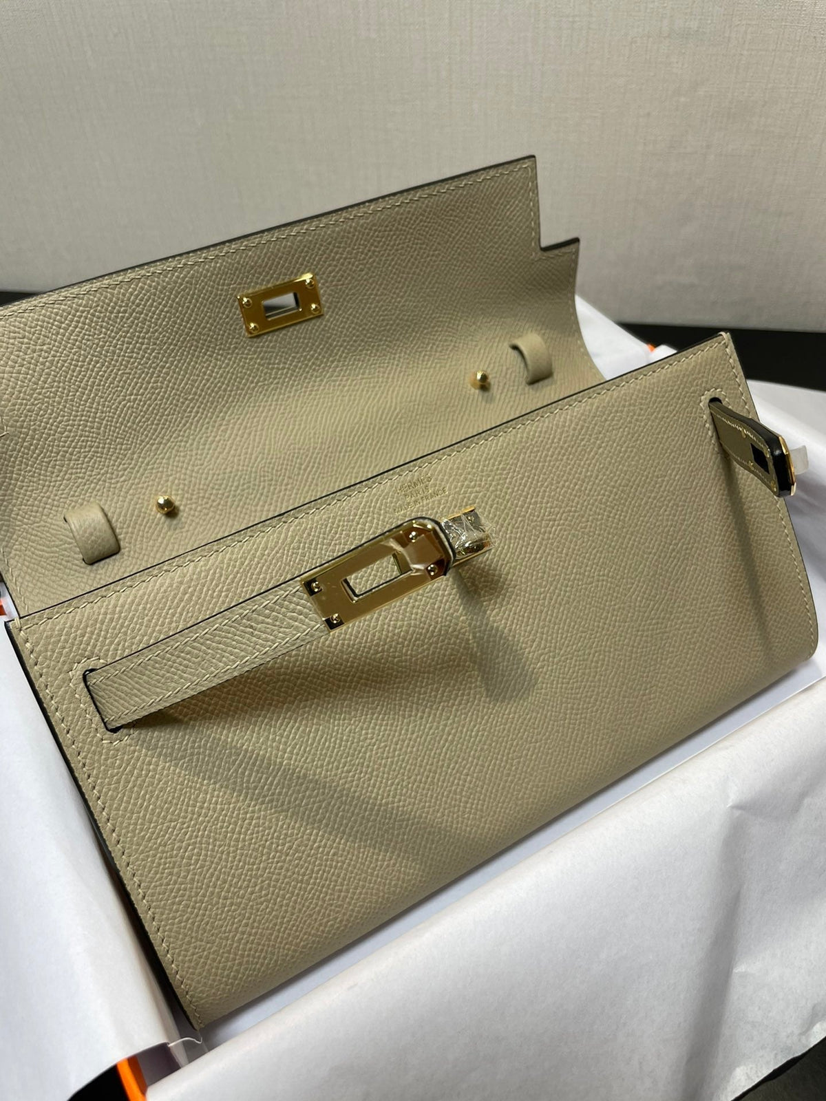 kelly woc 20.5 lichen epsom gold hardware