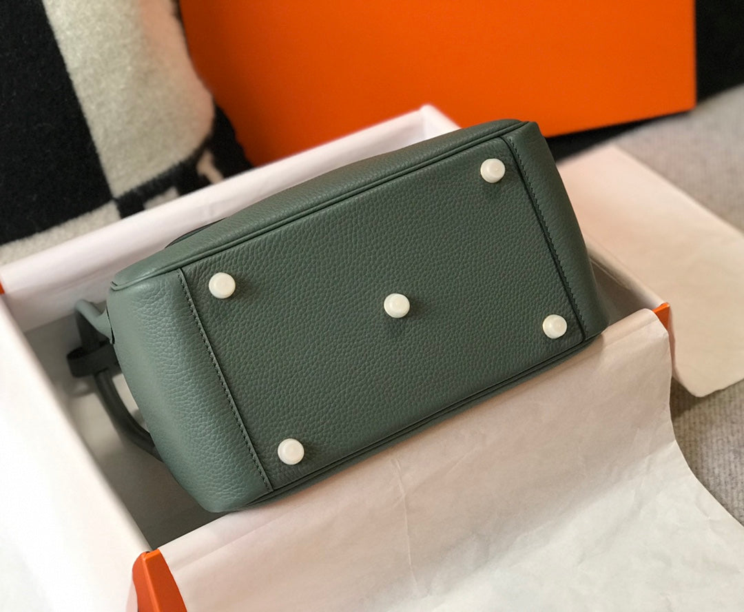 HM LINDY 26 BAG PINE TAURILLON CLEMENCE LEATHER