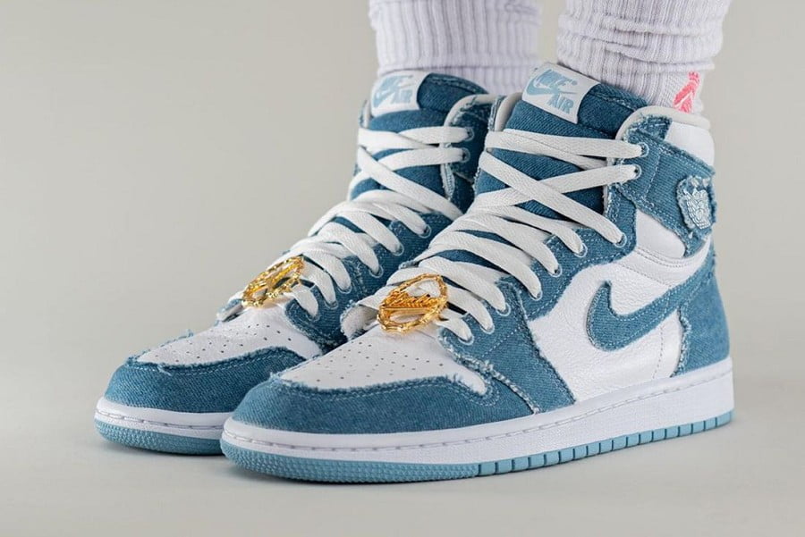 Air Jordan 1 High OG Denim Sneakers - Game Changer | Premium Footwear