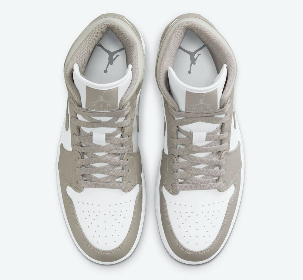 Air Jordan 1 Mid Linen Sneakers - Retro Classic | New Arrival