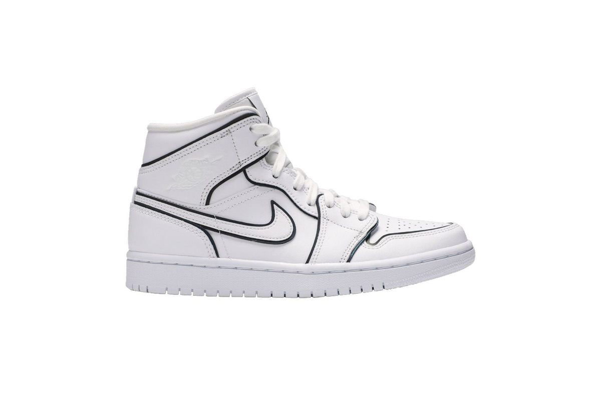 Air Jordan 1 Mid SE Iridescent Trim Sneakers - Basketball Legend