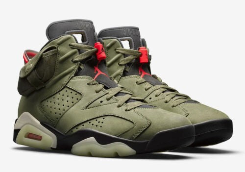Air Jordan 6 Retro Cactus Jack Sneakers - Limited Edition