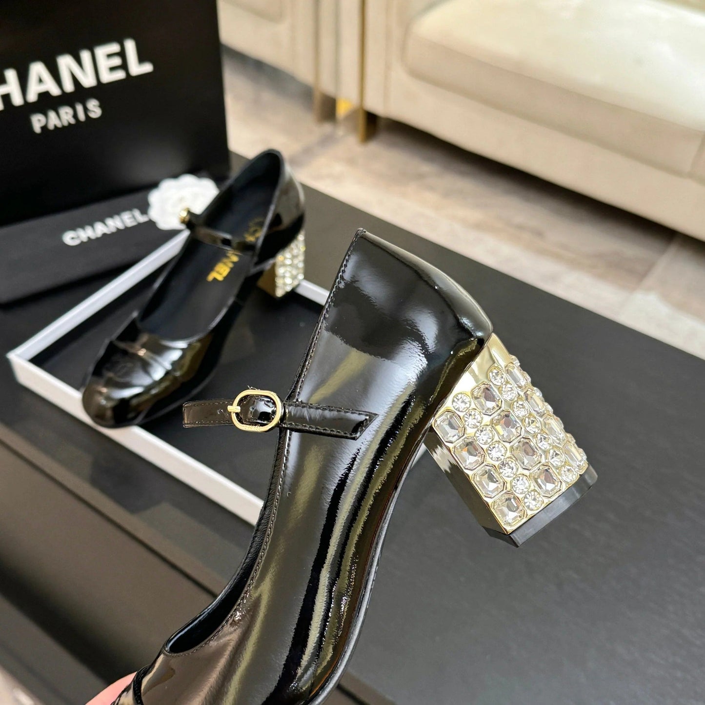 CC 2026 Mary Jane 65 Black Patent Leather 700645