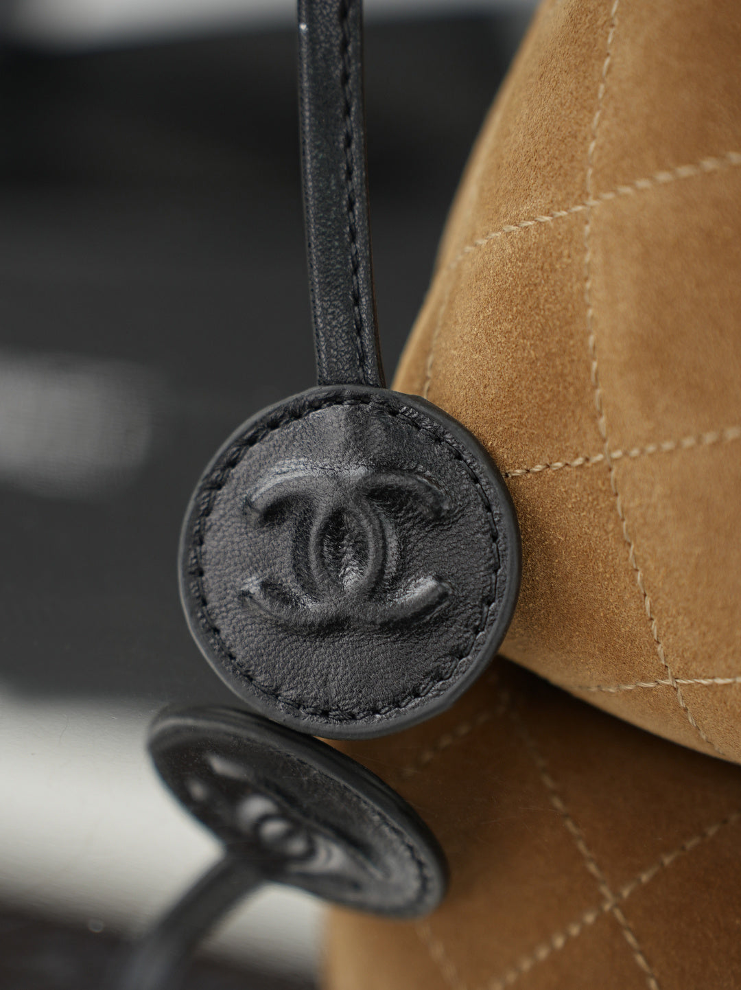 Chanel 2026 Lucky Bag 22cm Brown Suede