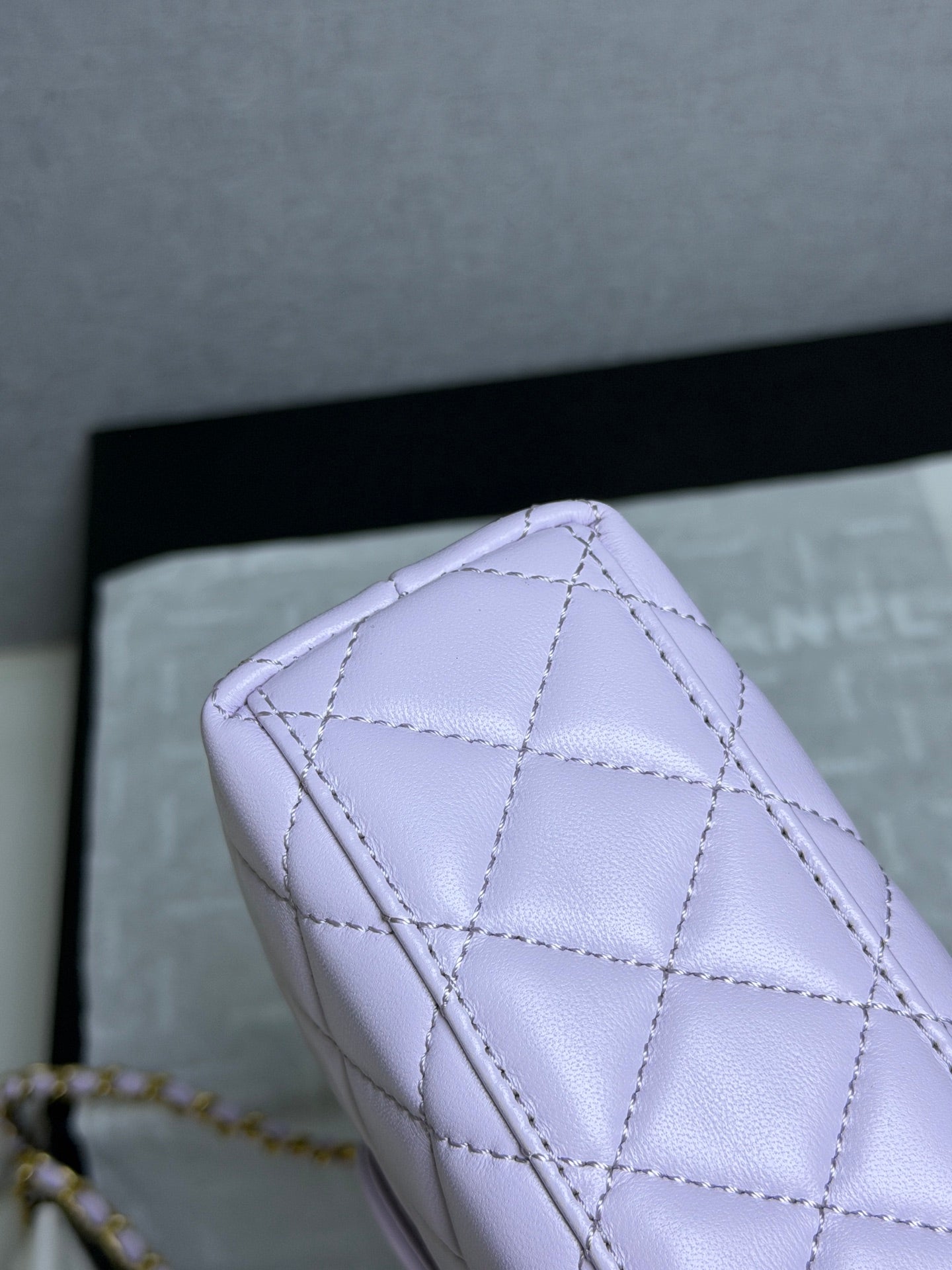 CC 26s Kelly Shopper Bag 19cm Light Purple Calfskin