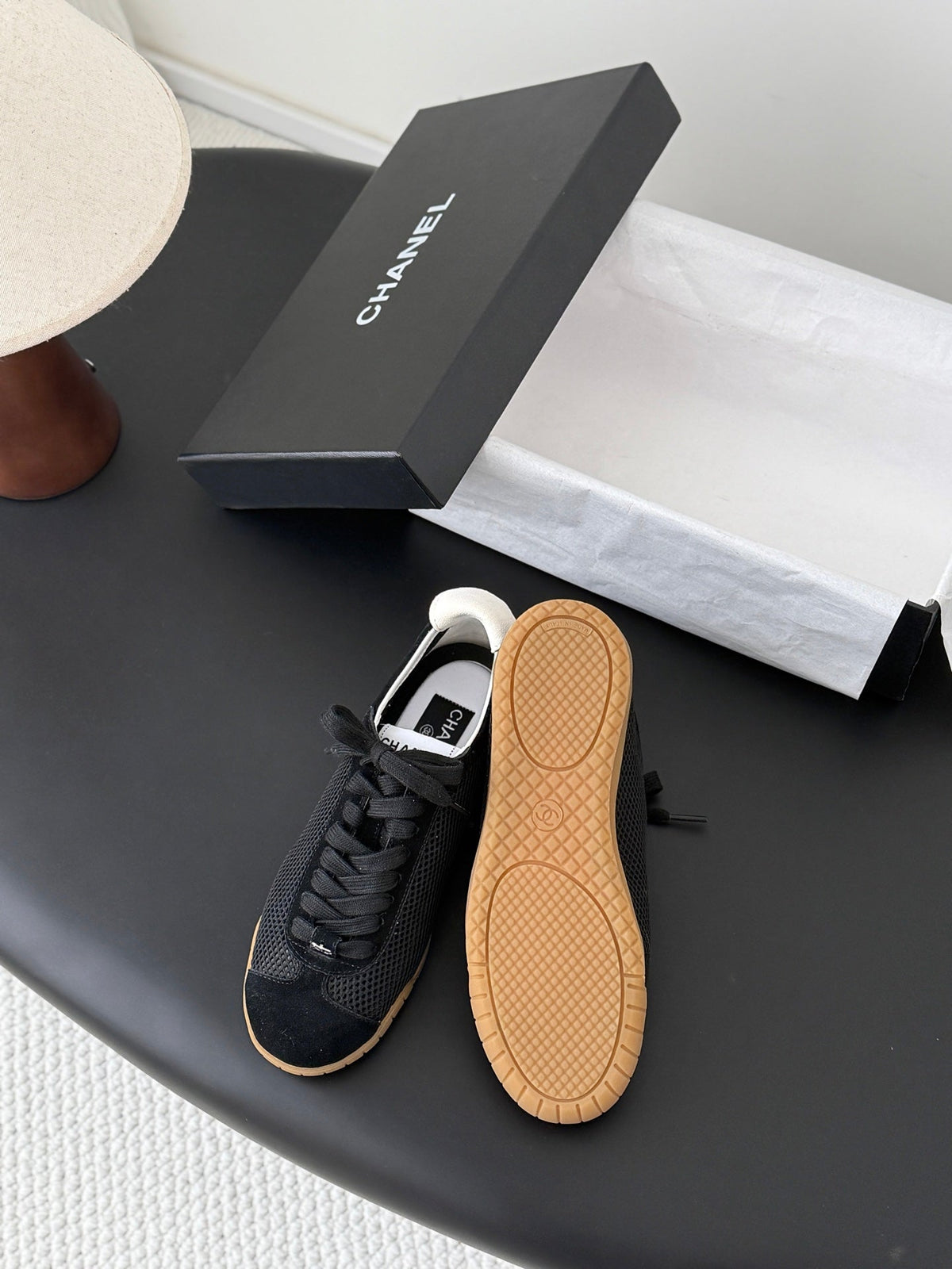 CC 26s Casual Shoes Black Brown Suede 914907