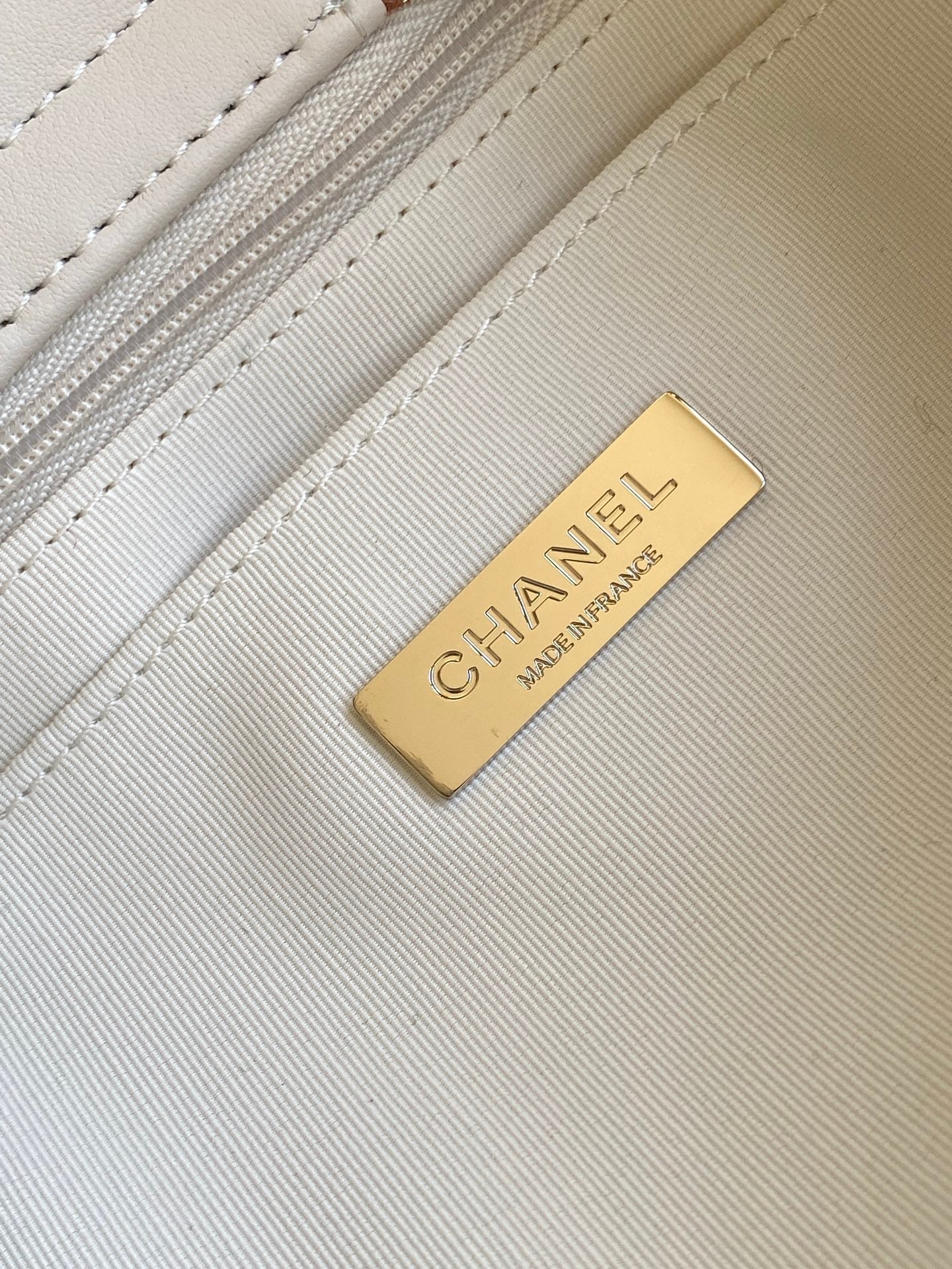 CC 2025 Bag Multicolor Tweed Fabric Leather