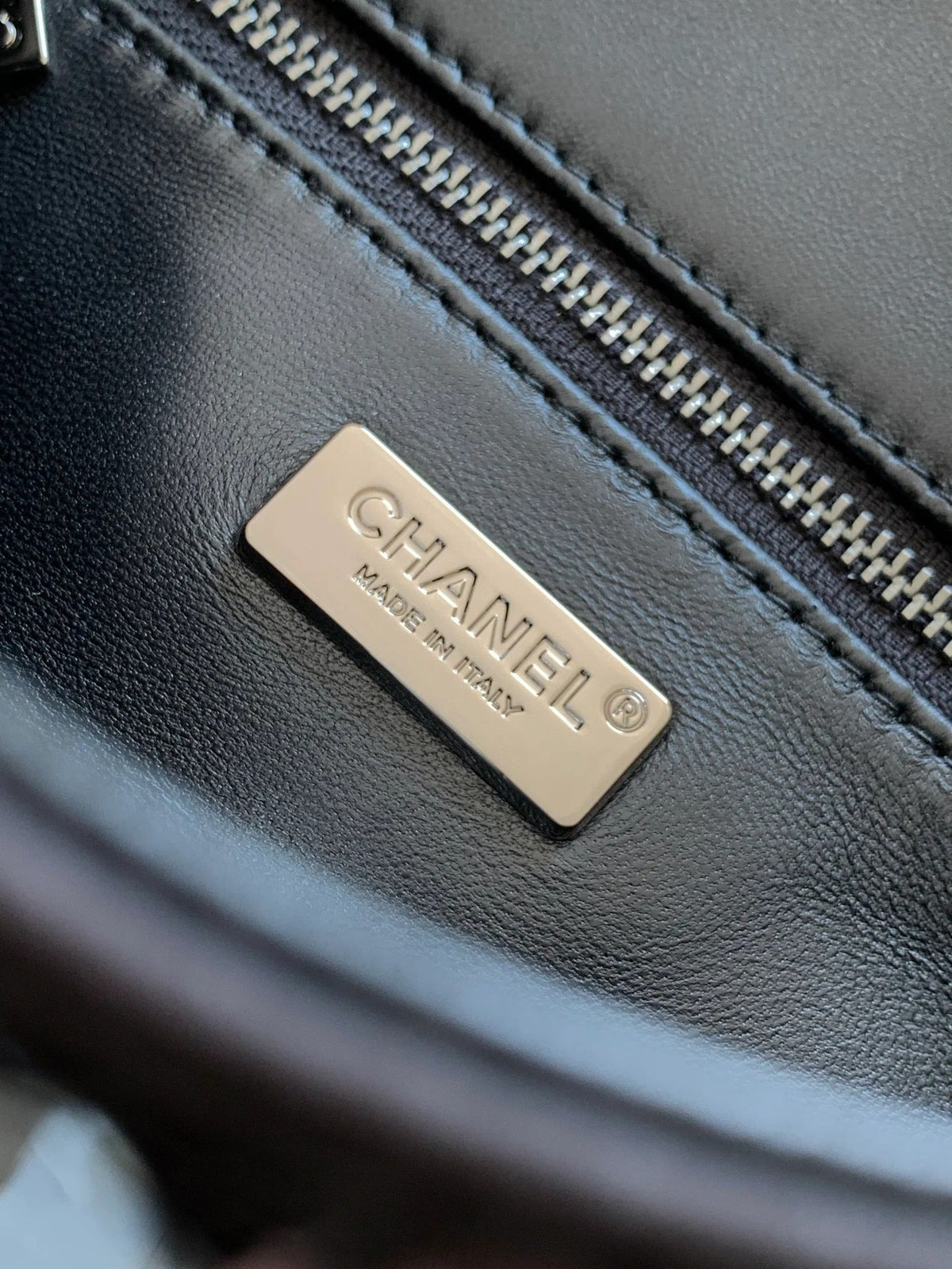 Chanel 2026 Bag 21cm Black Sequin 331214