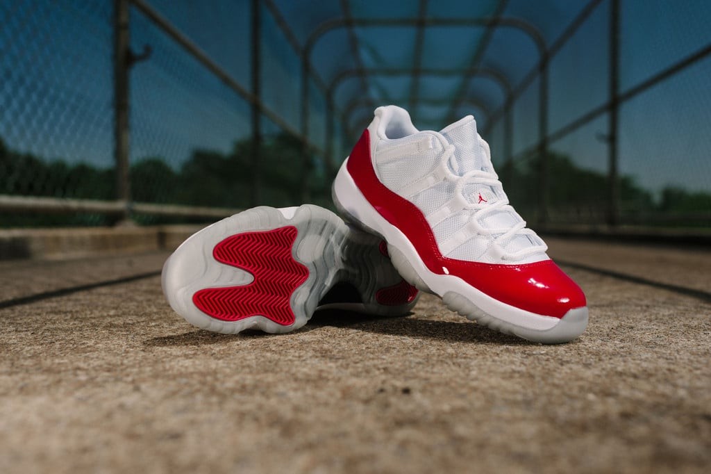 Jordan 11 Retro Cherry Sneakers - Performance Runner | Must-Cop