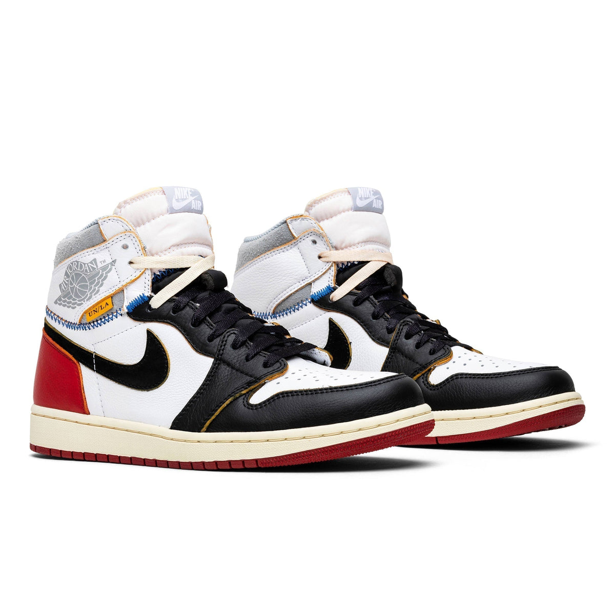 Union LA x Air Jordan 1 Retro High NRG Black Toe BV1300-106 Sneakers - Vintag...