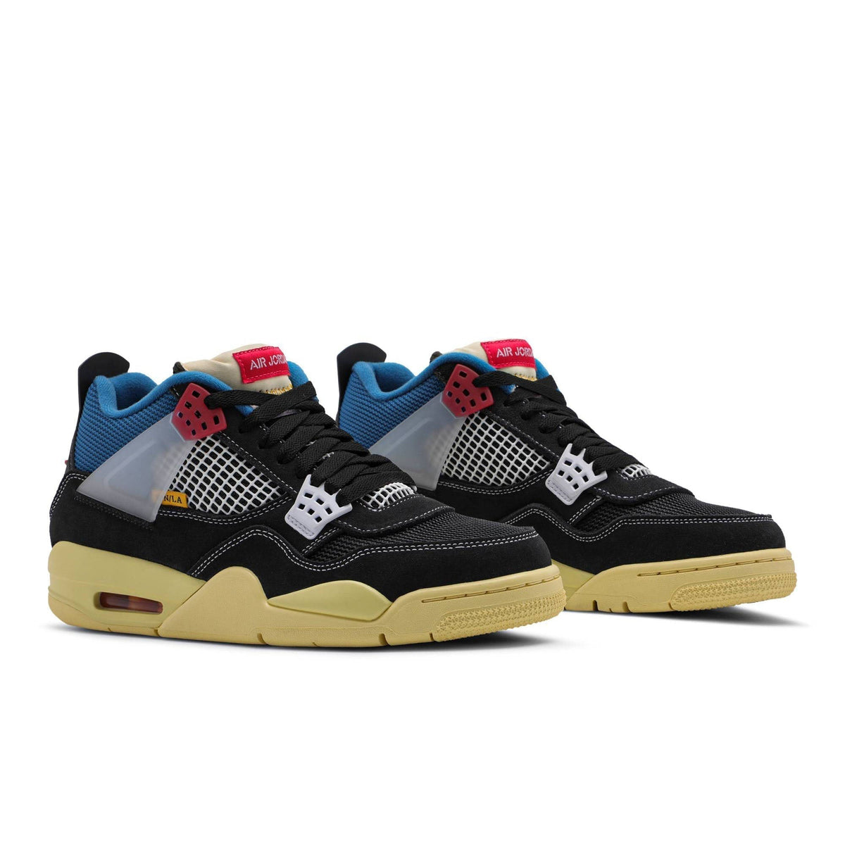 Union LA x Air Jordan 4 Retro ‘Off Noir’ DC9533-001 Sneakers - Heritage Edition