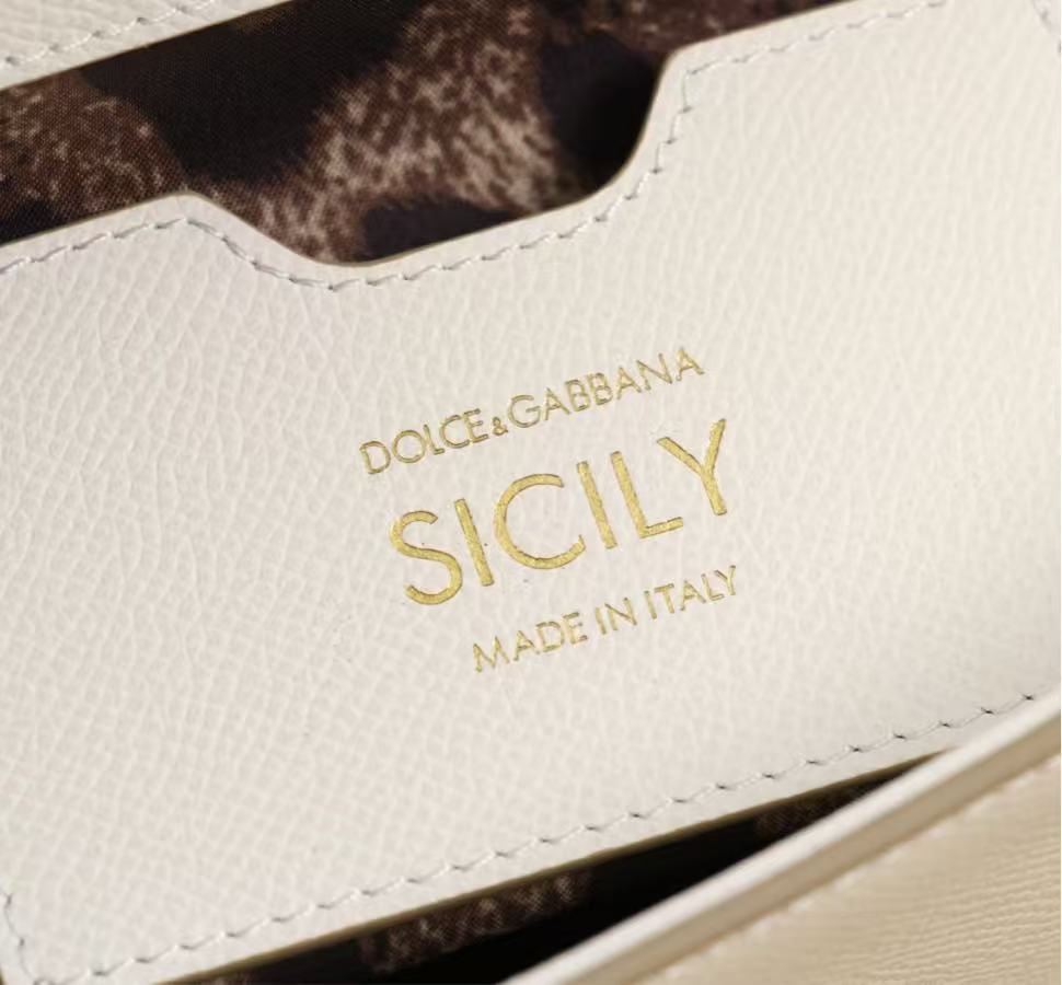 DB Sicily Bag White Dauphine Calfskin