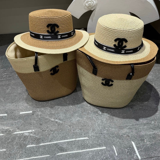 CC Tote Bag & Hat Set Plant Grass 209742