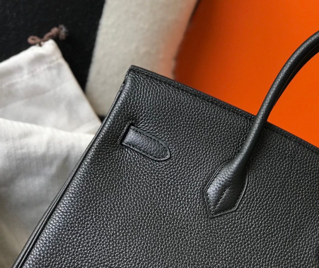 HM BIRKIN 35CM BLACK TOGO LEATHER GOLD HARDWARE
