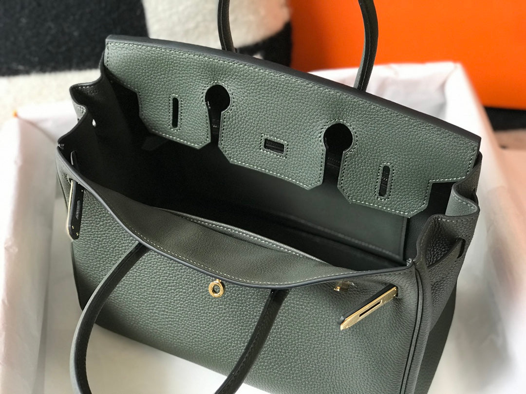 HM BIRKIN 35CM PINE TOGO LEATHER GOLD HARDWARE