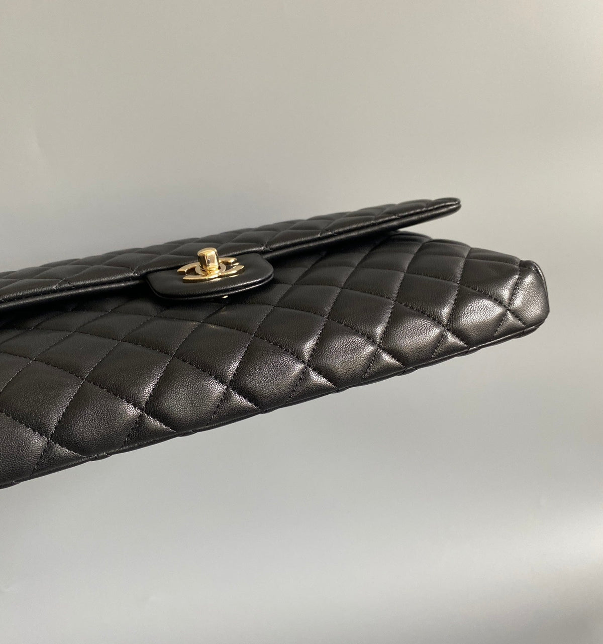 CC Handbag 28cm Black Lambskin
