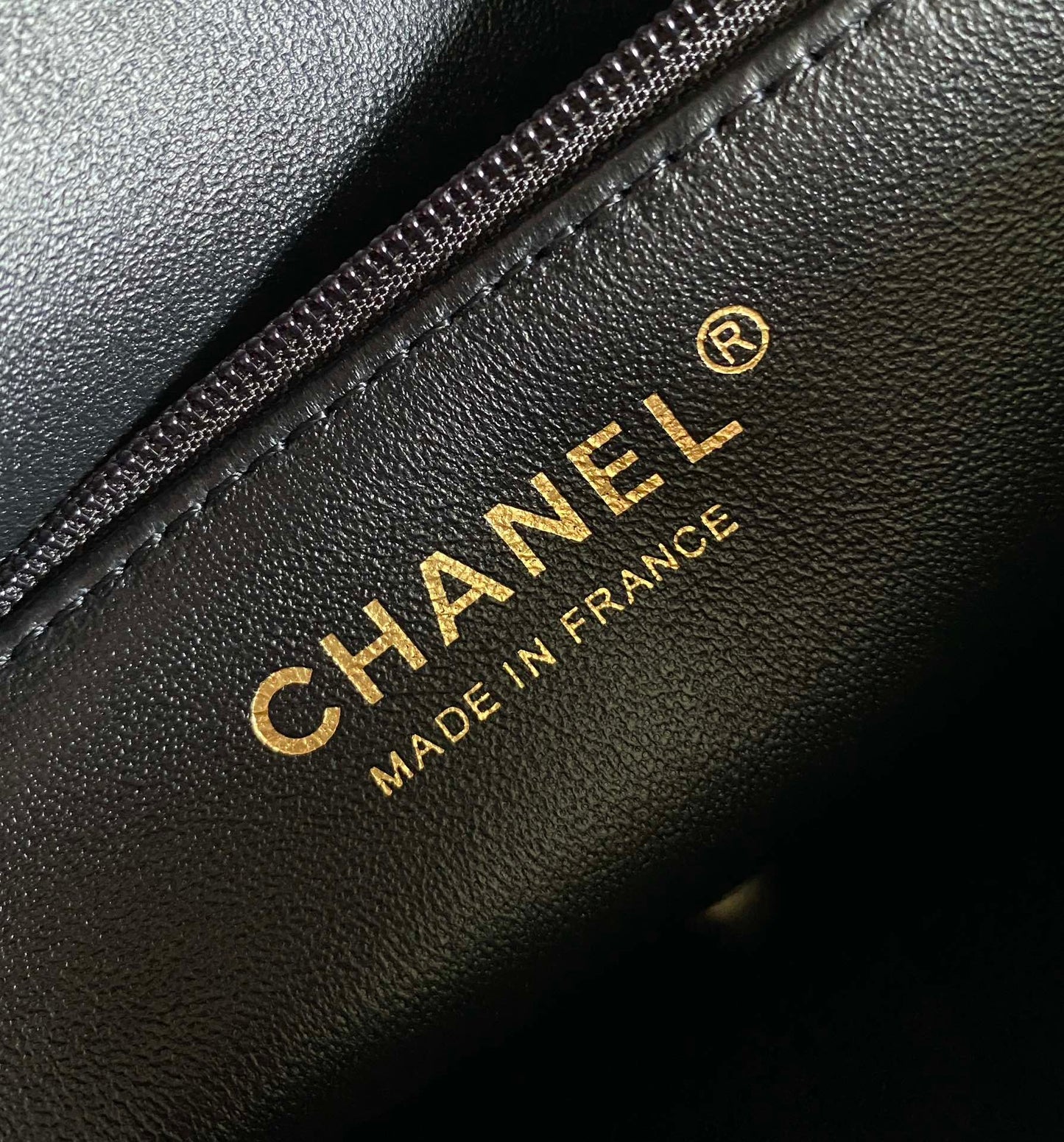 CC Handbag 28cm Black Lambskin
