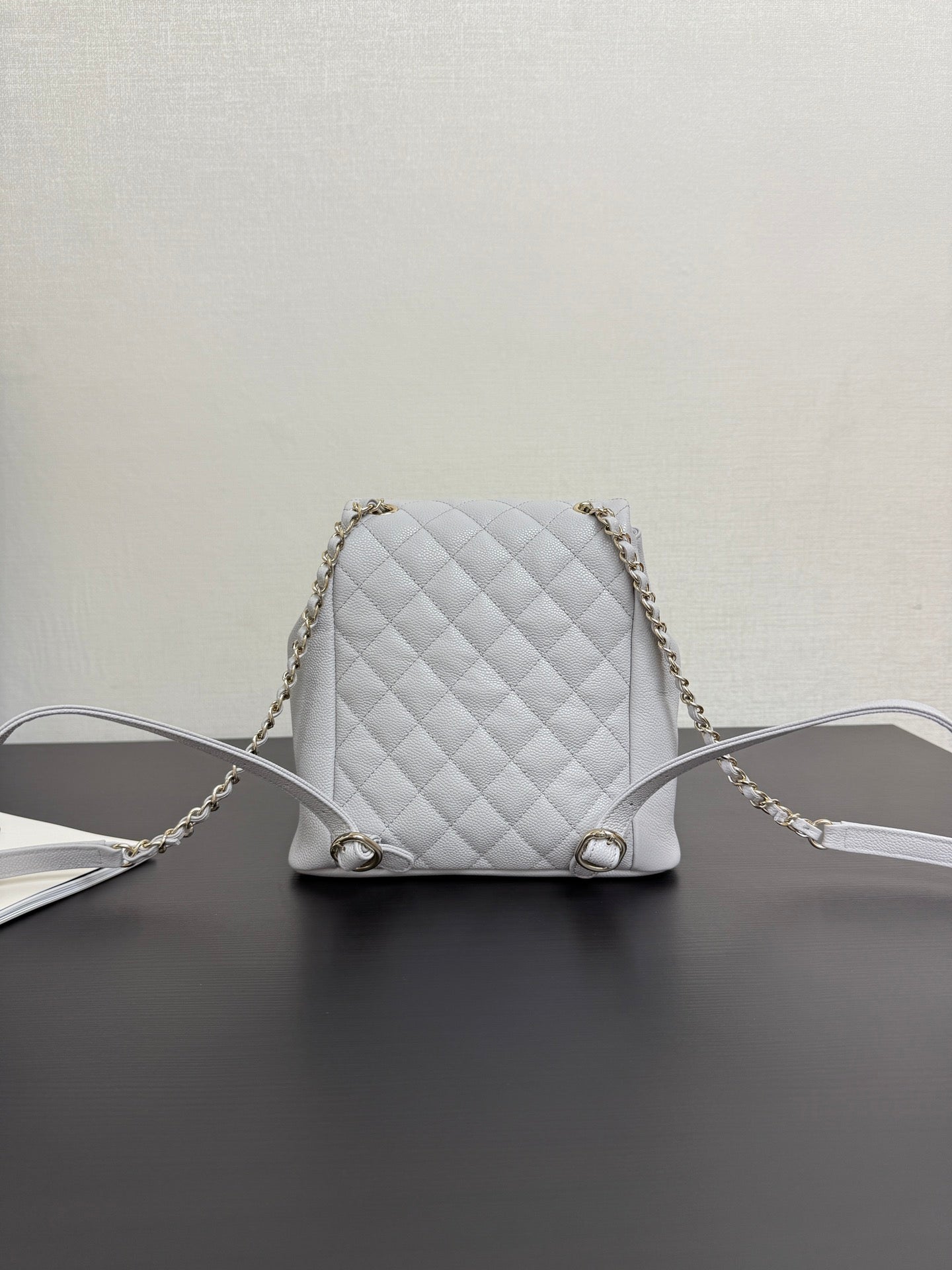 CC Mini Duma Backpack Light Grey Caviar