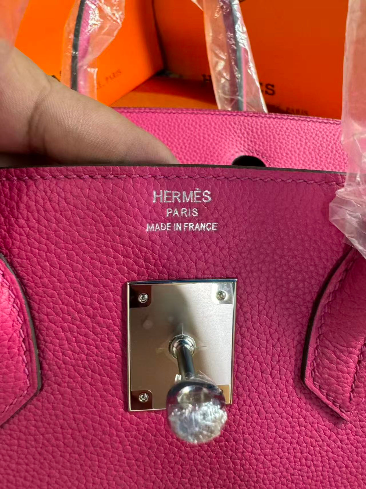 HM Birkin 25 Hot Pink Togo Silver Hardware (Need 25 days to prepare goods)