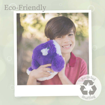 World's Softest Plush Small Purple Dolphin Stuffed Animal - Huggable Polyester Toy for Baby & Toddler - Model WS03577-0008