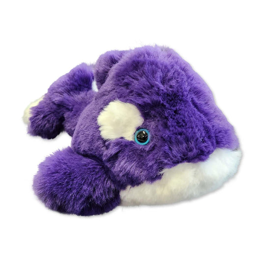 World's Softest Plush Small Purple Dolphin Stuffed Animal - Huggable Polyester Toy for Baby & Toddler - Model WS03577-0008