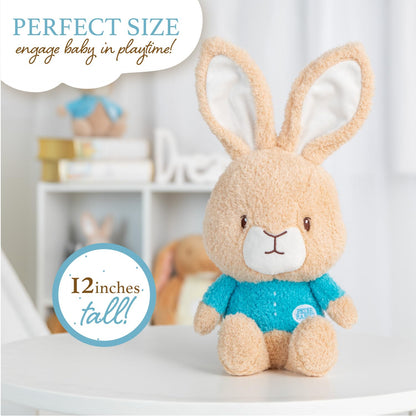 KIDS PREFERRED Peter Rabbit Bunny Plush Toy - Soft 12" Stuffed Animal for Baby & Toddler, Model 24284