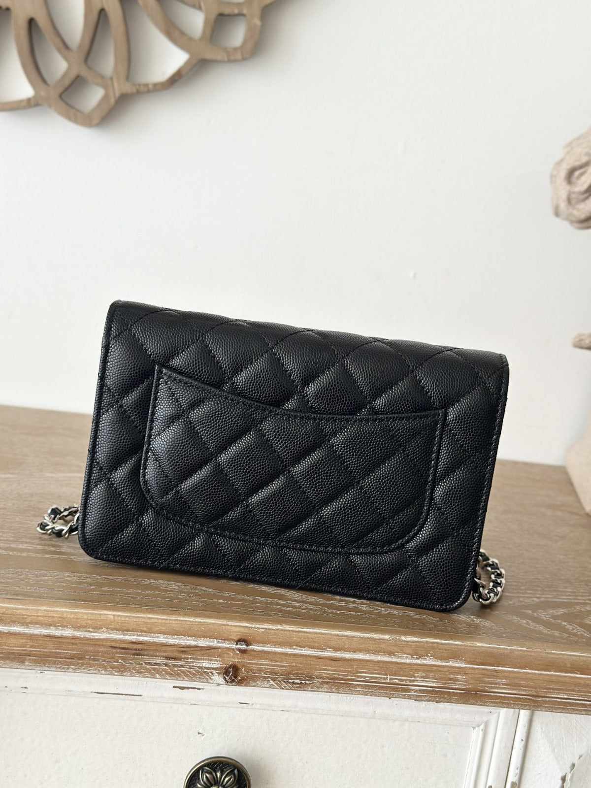 CC WOC 19cm Black Caviar Silver Hardware
