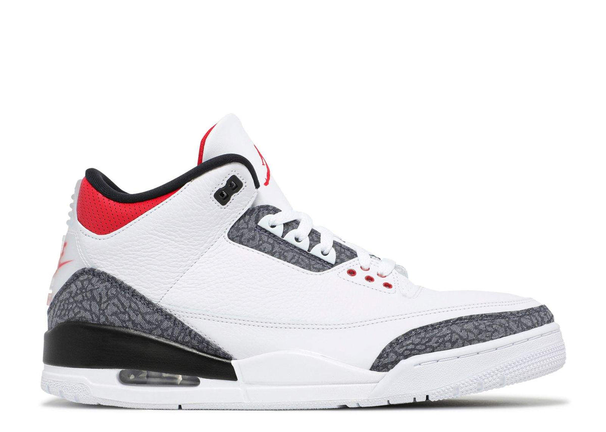 Air Jordan 3 Retro Denim SE ‘Fire Red’ Everlasting Sneaker Sneakers - Perform...