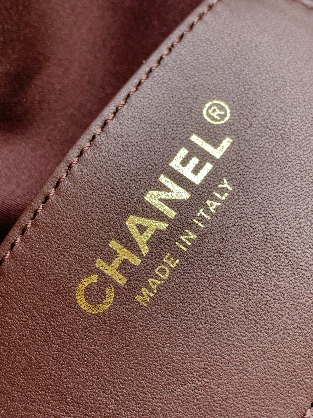 CC 25C Hobo Bag 30cm Dark Brown Grained Calfskin