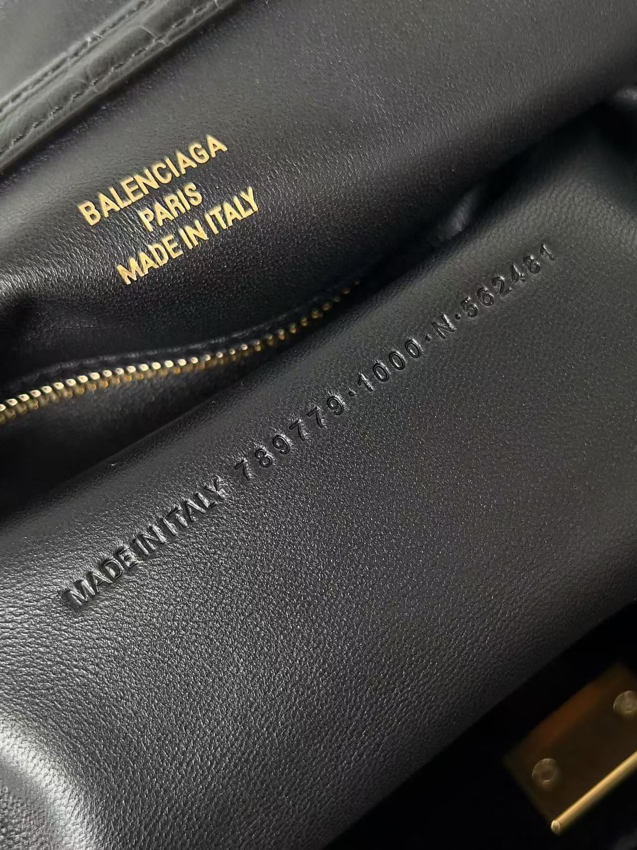 Balenciaga Rodeo Tote Bag Black Calfskin