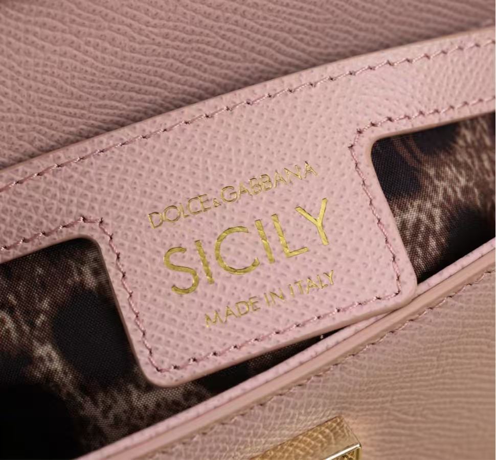 DB Sicily Bag Light Pink Dauphine Calfskin