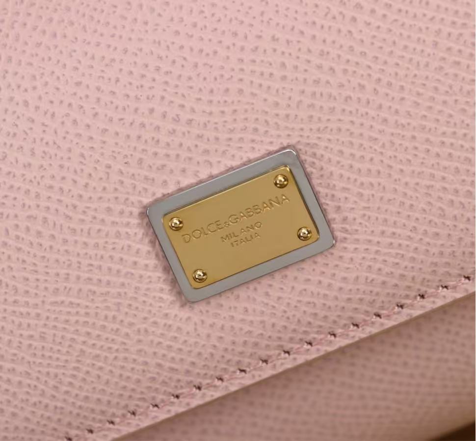 DB Sicily Bag Light Pink Dauphine Calfskin