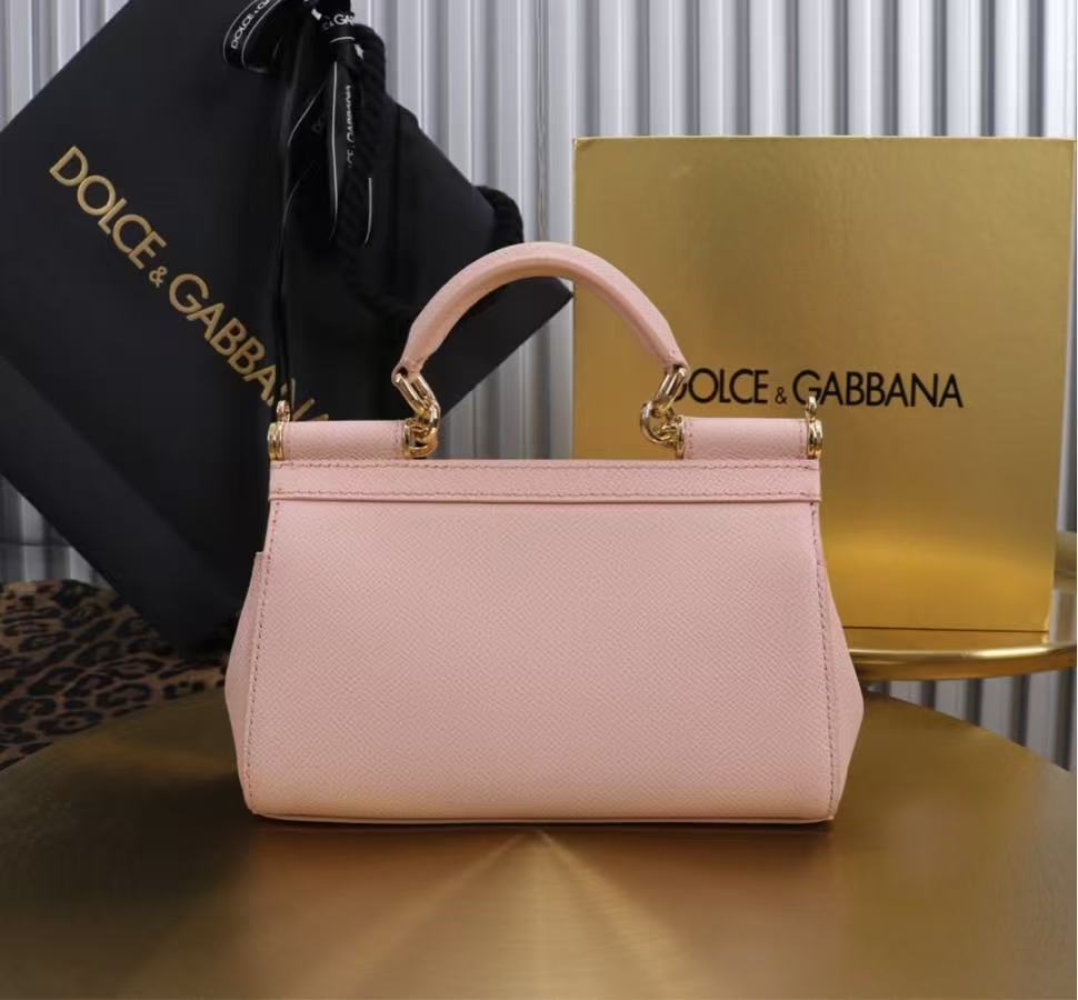 DB Sicily Bag Light Pink Dauphine Calfskin