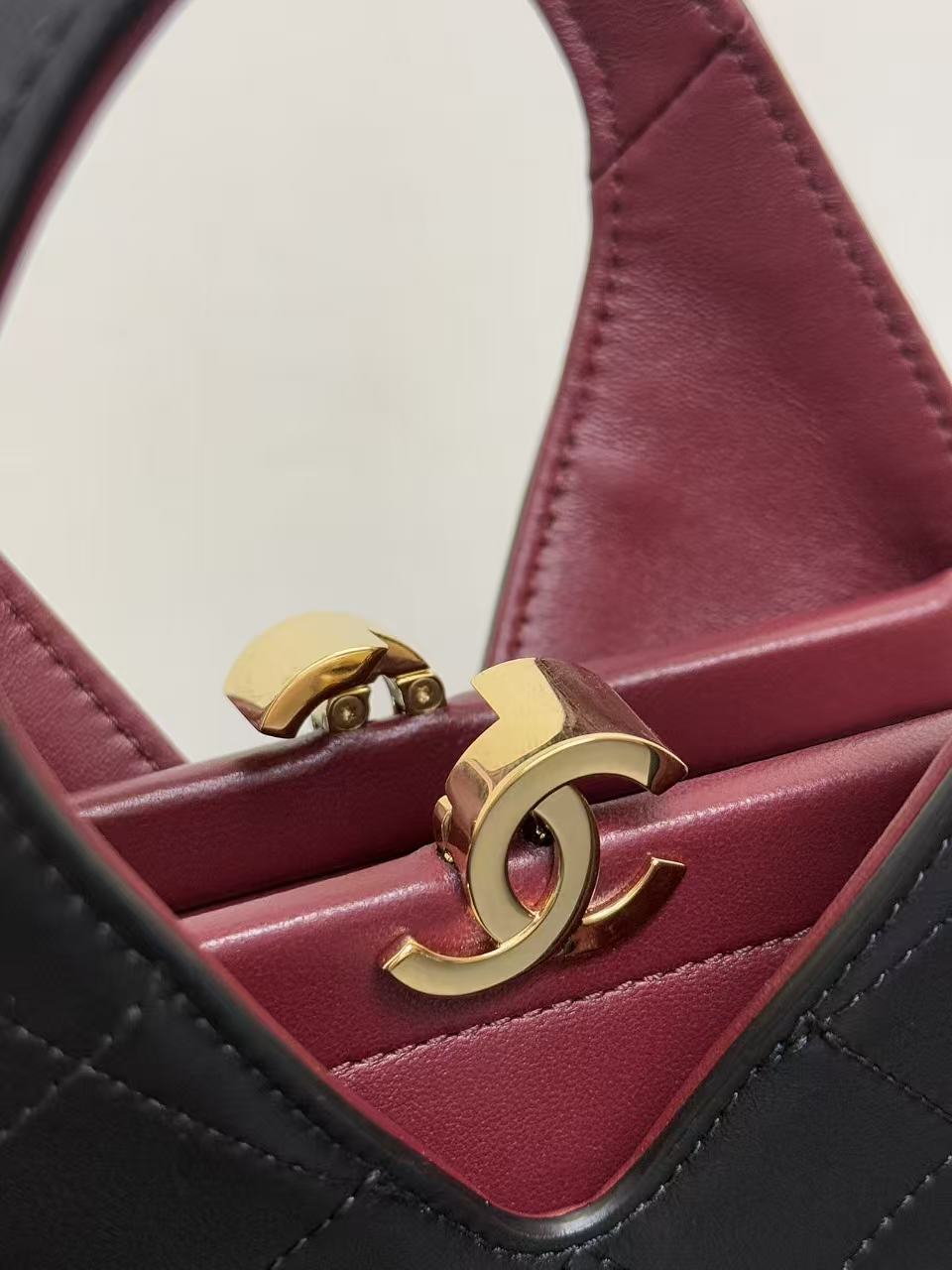 Chanel 2026 Shopping Bag Black Calfskin