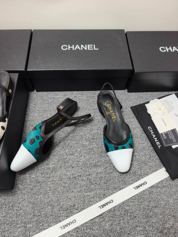 Chanel 2026 Slingback Horsehair Sheepskin 856006