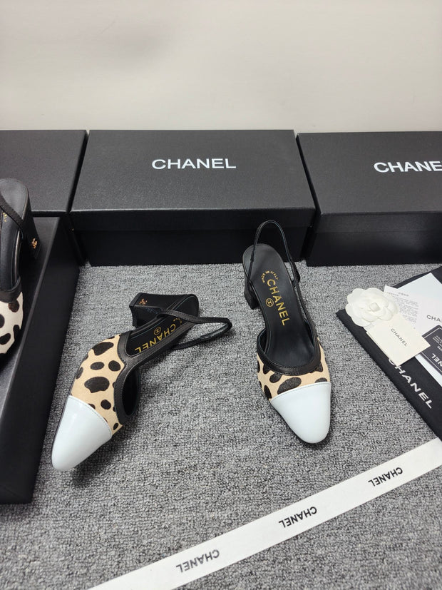 Chanel 2026 Slingback Horsehair Sheepskin 856006