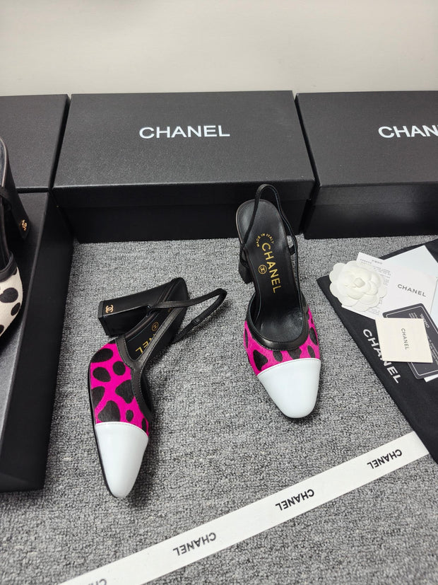 Chanel 2026 Slingback Horsehair Sheepskin 856006