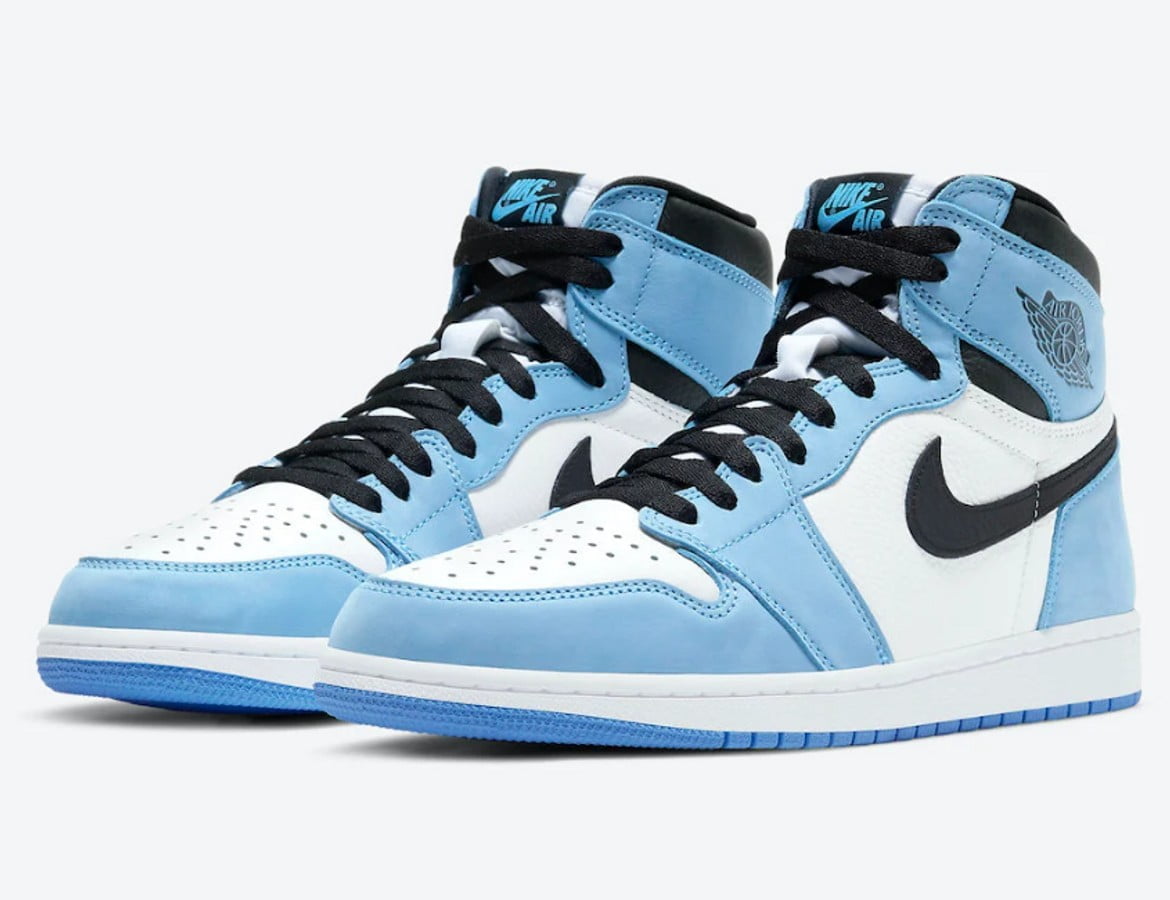 Air Jordan 1 High University Blue 555088 Sneakers - Basketball Legend