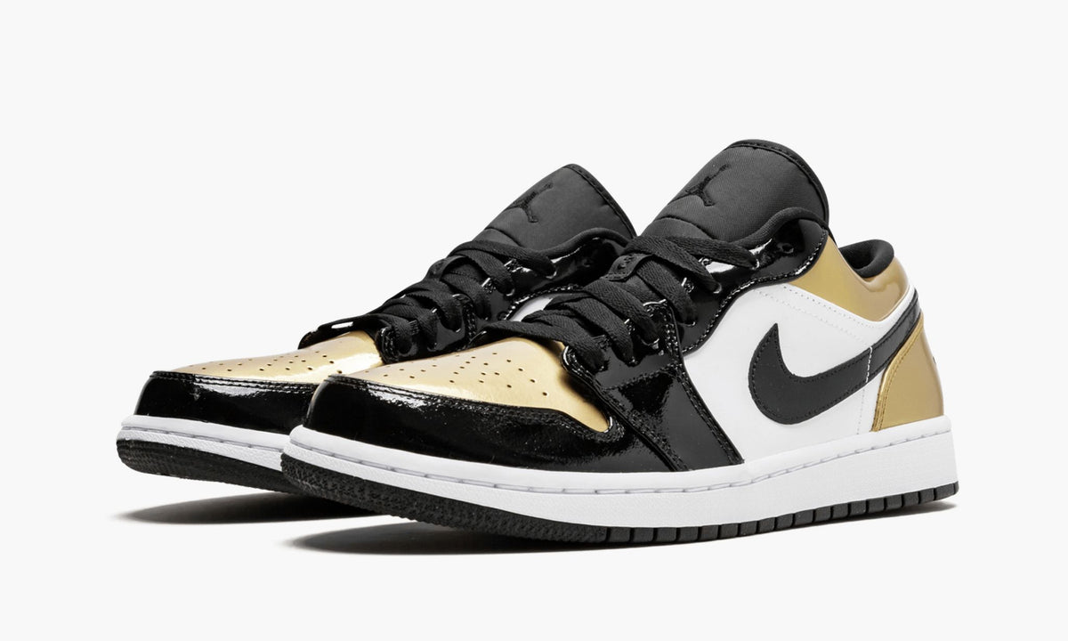 Air Jordan 1 Low Gold Toe Sneakers - Court Classic | Drop of the Season