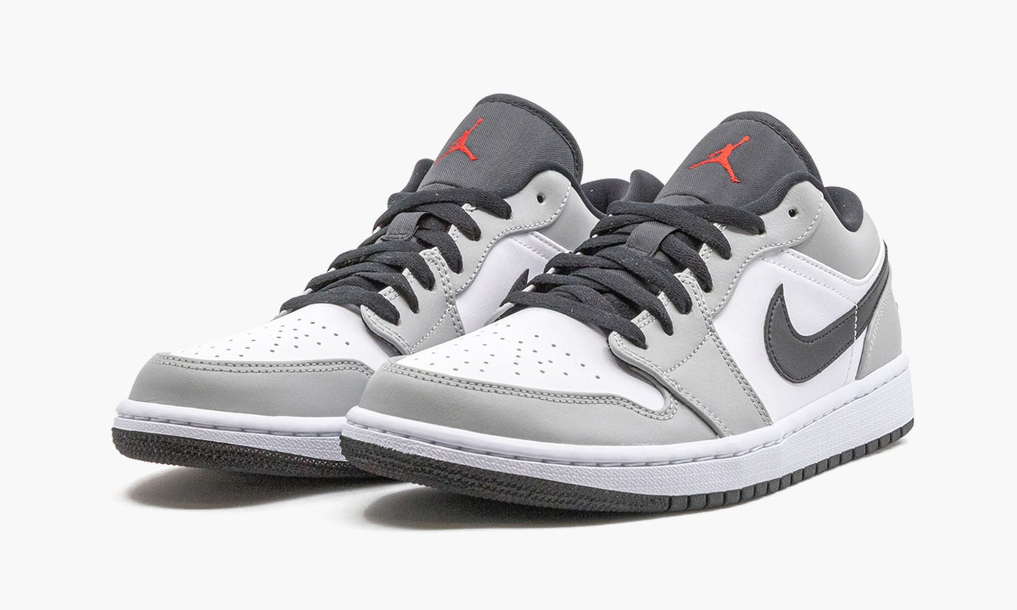 Air Jordan 1 Low Light Smoke Grey Sneakers - Cushioned Stride