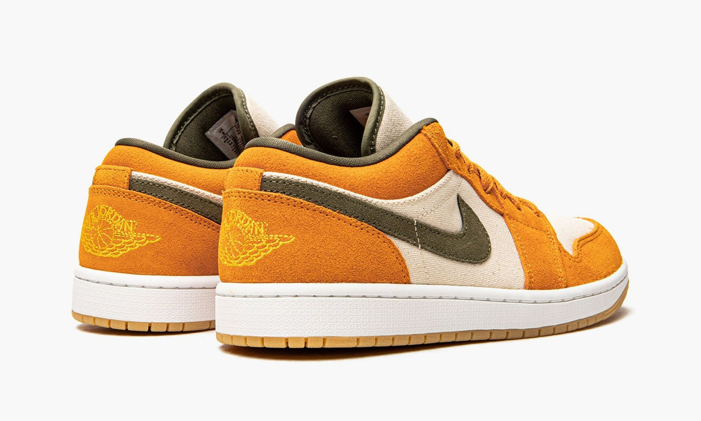 Air Jordan 1 Low SE Light Curry Sneakers - Limited Edition