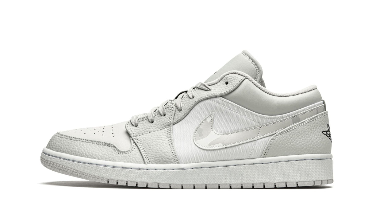 Air Jordan 1 Low White Camo Sneakers - All-Day Comfort | Fan Favorite