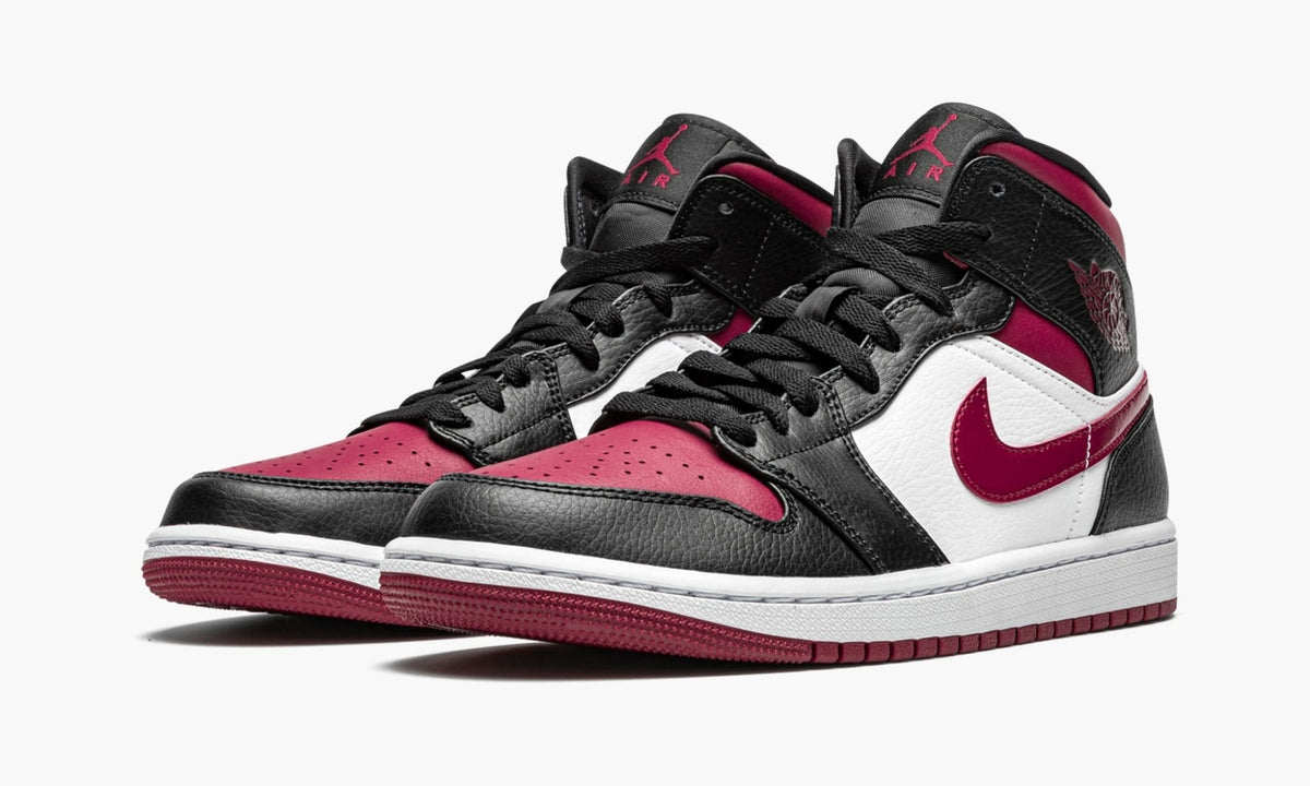 Air Jordan 1 Mid “Bred Toe” Sneakers - Signature Series