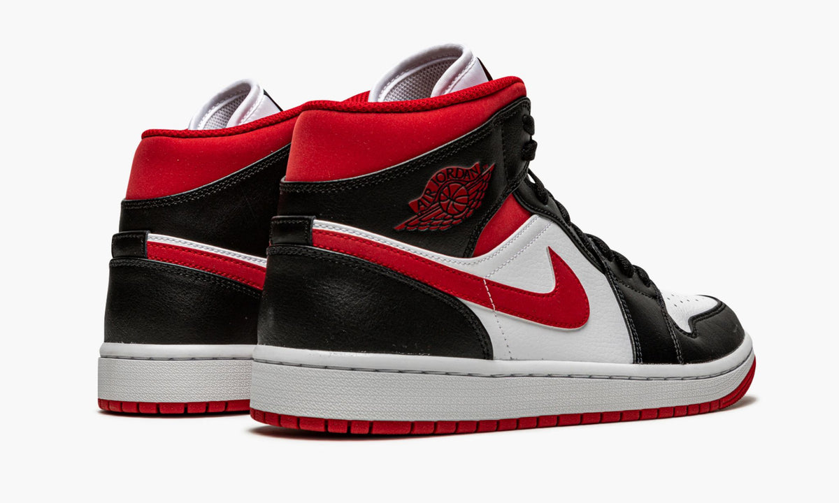 Air Jordan 1 Mid “Metallic Red” Sneakers - Vintage Inspired