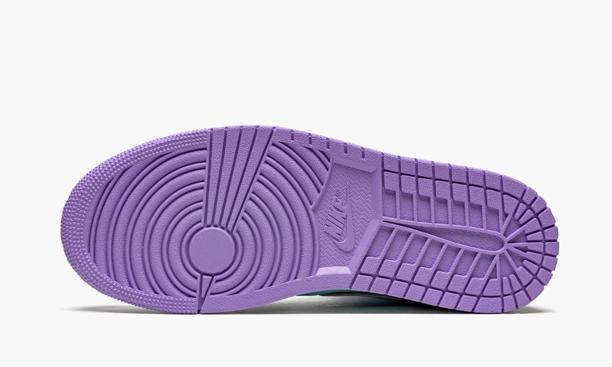 Air Jordan 1 Mid “Purple Pulse / Glacier Blue” Sneakers - Signature Series