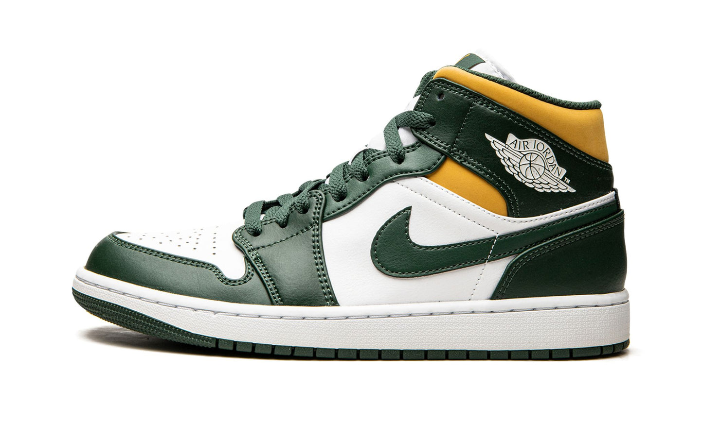 Air Jordan 1 Mid “Sonics” Sneakers - Collector's Edition