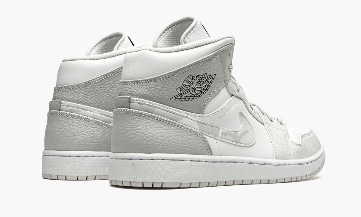 Air Jordan 1 Mid “White Camo” Sneakers - Streetwear Essential