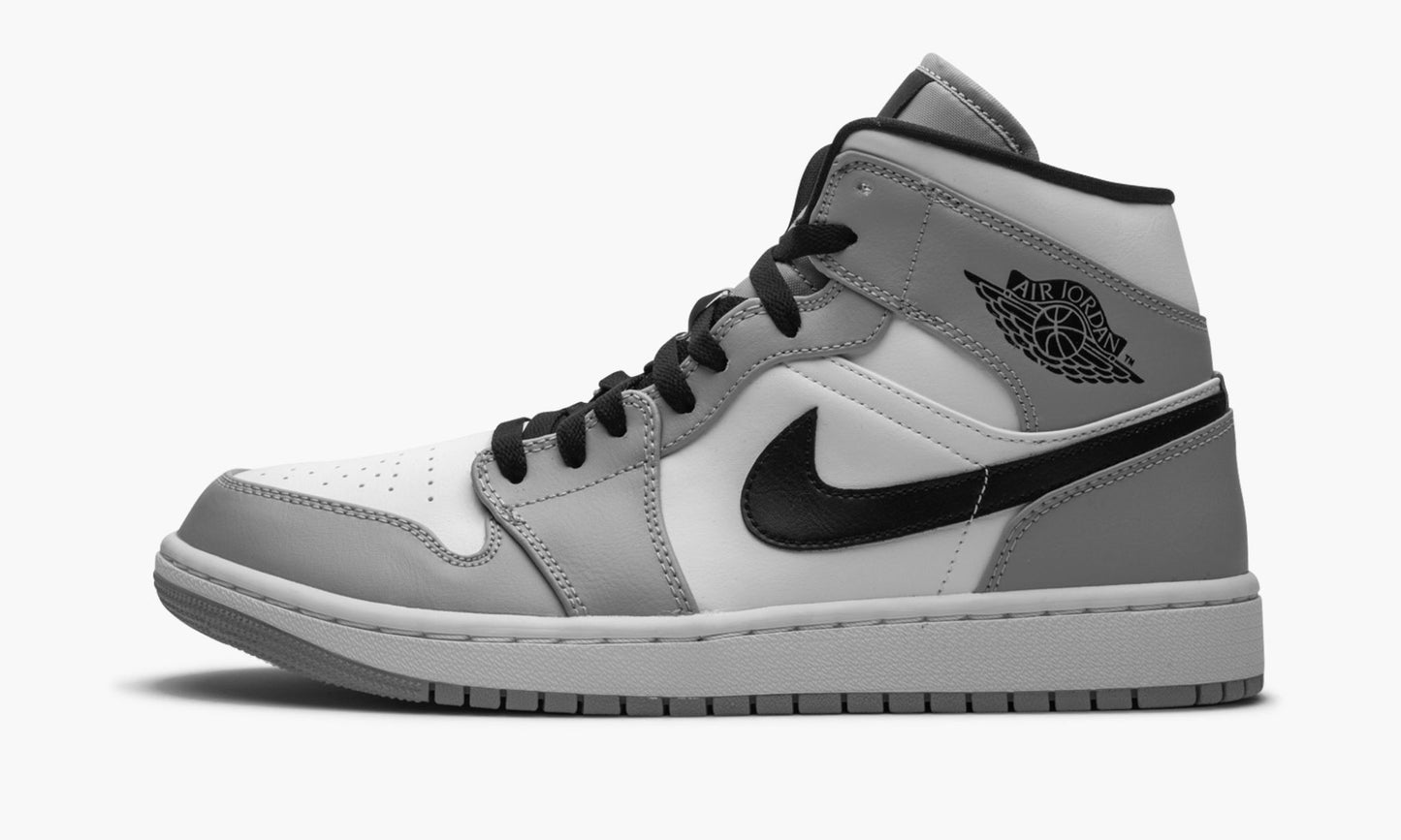 Air Jordan 1 Mid Light Smoke Grey Sneakers - Game Changer