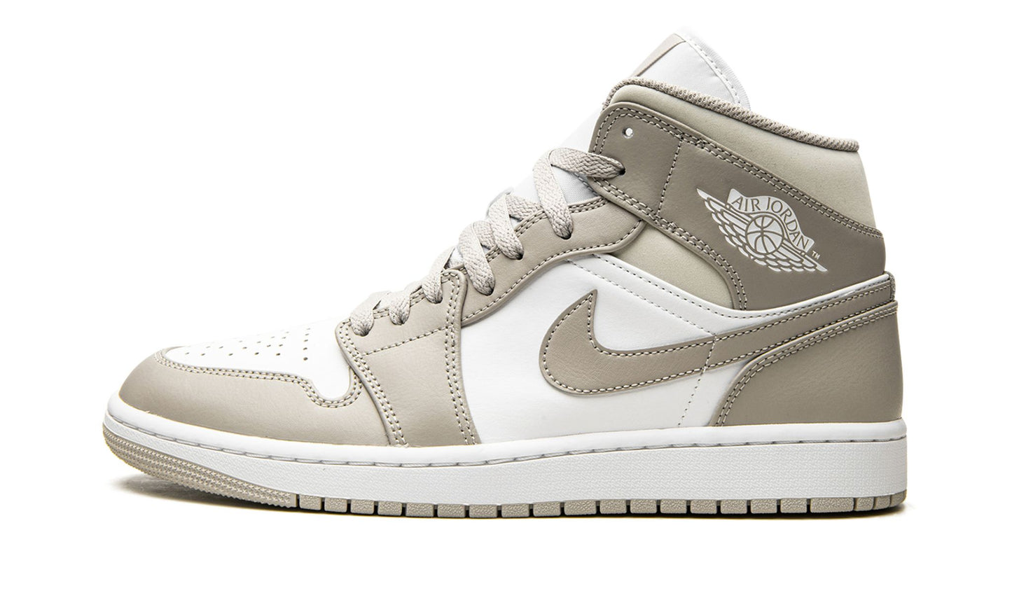 Air Jordan 1 Mid Linen Sneakers - Authentic | Silhouette King